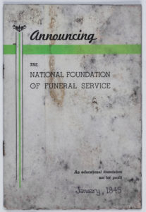 National Foundation of Funeral Service established